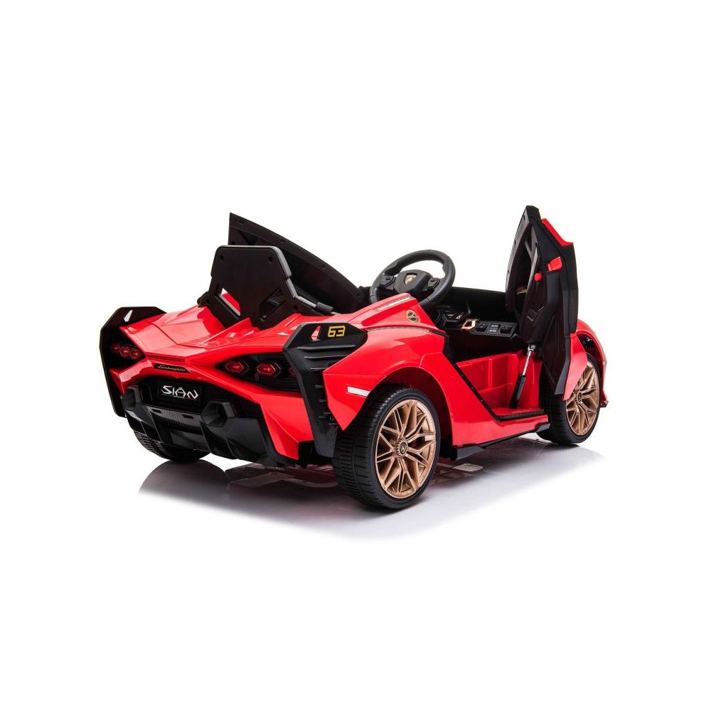 ORYGINALNE LAMBORGHINI SIAN, MIĘKKIE KOŁA, MIĘKKIE SIEDZENIE, FUNKCJA BUJANIA - FULL OPCJA /QLS6388