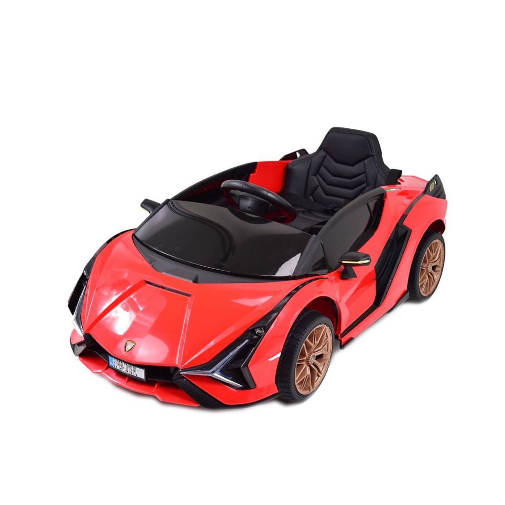 ORYGINALNE LAMBORGHINI SIAN, MIĘKKIE KOŁA, MIĘKKIE SIEDZENIE, FUNKCJA BUJANIA - FULL OPCJA /QLS6388