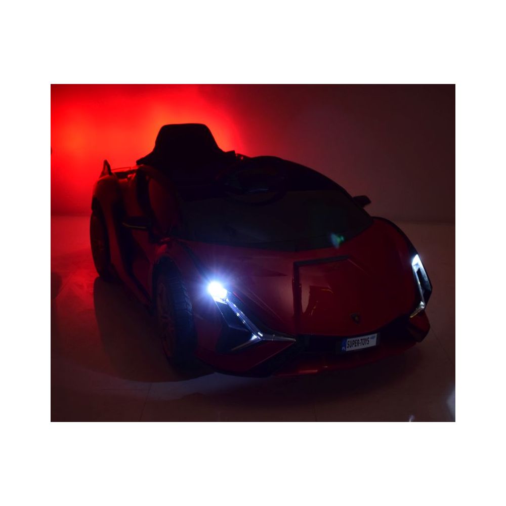 ORYGINALNE LAMBORGHINI SIAN, MIĘKKIE KOŁA, MIĘKKIE SIEDZENIE, FUNKCJA BUJANIA - FULL OPCJA /QLS6388