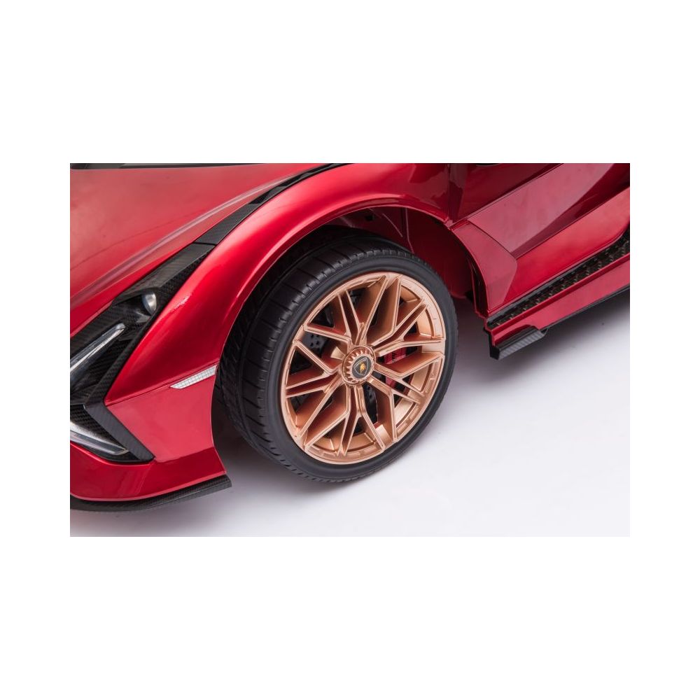 ORYGINALNE LAMBORGHINI SIAN, MIĘKKIE KOŁA, MIĘKKIE SIEDZENIE, FUNKCJA BUJANIA - FULL OPCJA /QLS6388