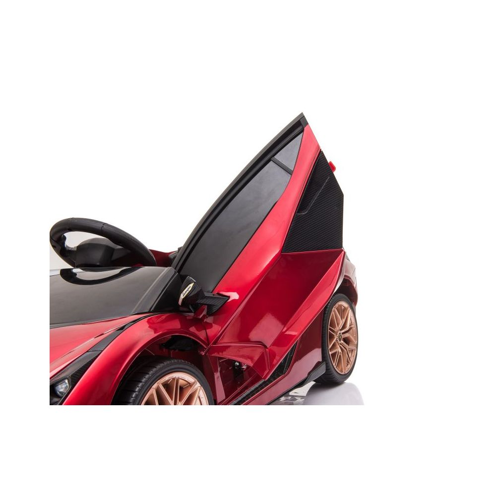 ORYGINALNE LAMBORGHINI SIAN, MIĘKKIE KOŁA, MIĘKKIE SIEDZENIE, FUNKCJA BUJANIA - FULL OPCJA /QLS6388