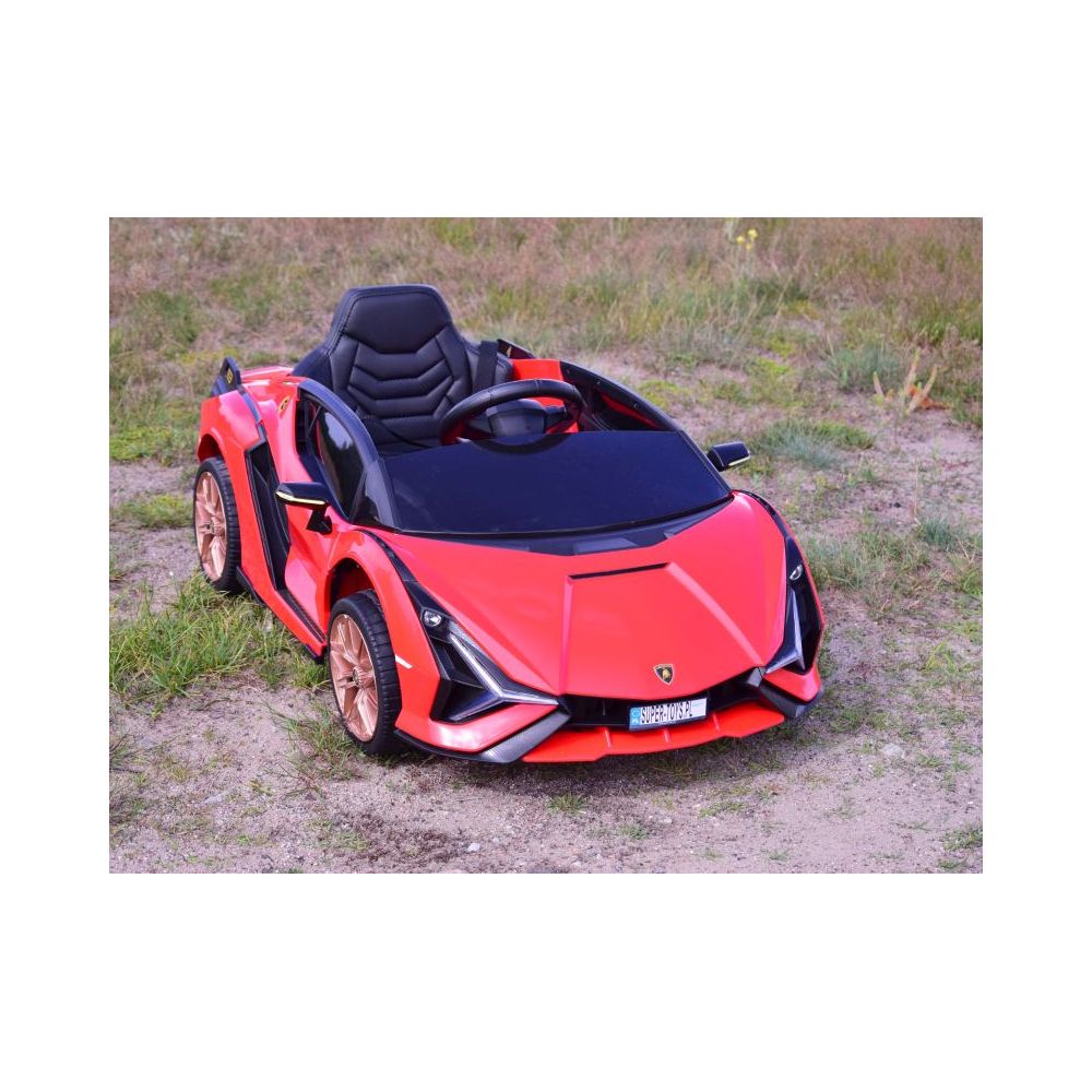 ORIGINALUS „LAMBORGHINI SIAN“, MINKŠTI RATAI, MINKŠTA SĖDYNĖ, SUPIMO FUNKCIJA – VISOS PASIRINKTYS /QLS6388
