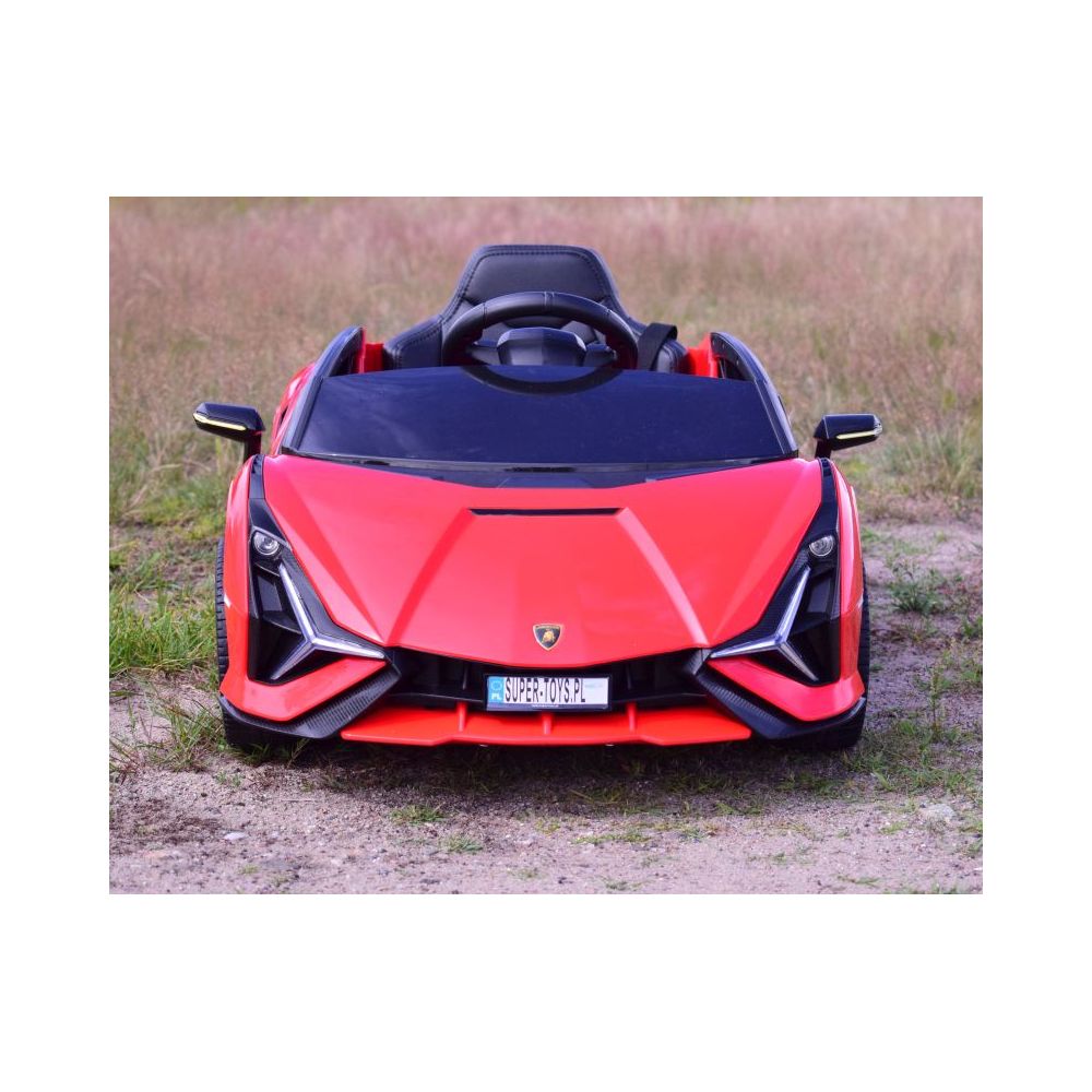 ORYGINALNE LAMBORGHINI SIAN, MIĘKKIE KOŁA, MIĘKKIE SIEDZENIE, FUNKCJA BUJANIA - FULL OPCJA /QLS6388