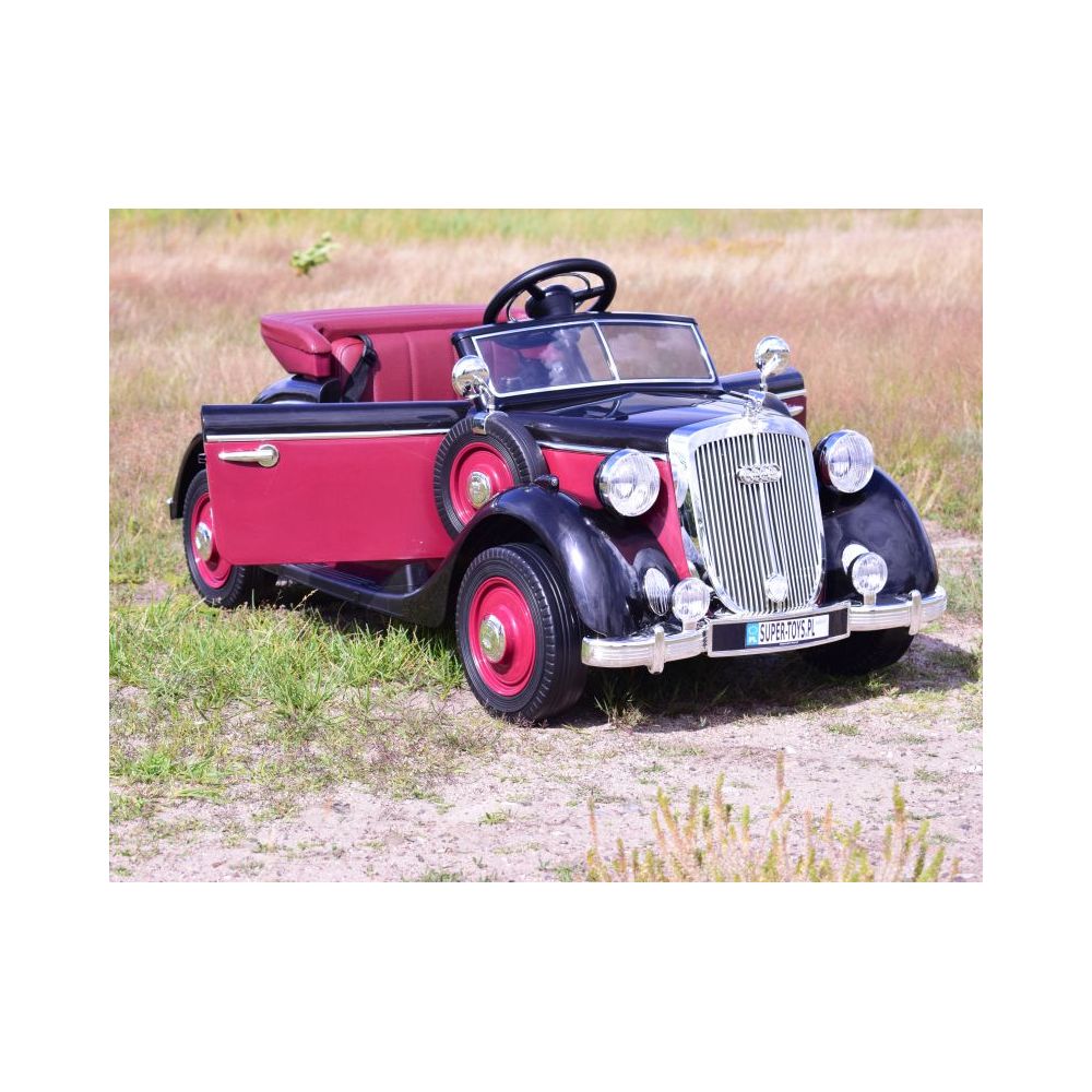 ORIGINALUS „AUDI HORCH“ VAIKAMS IR TĖVAMS, SKIRTAS IKI 100 KG, 2×200 W, 24 V/JE1005