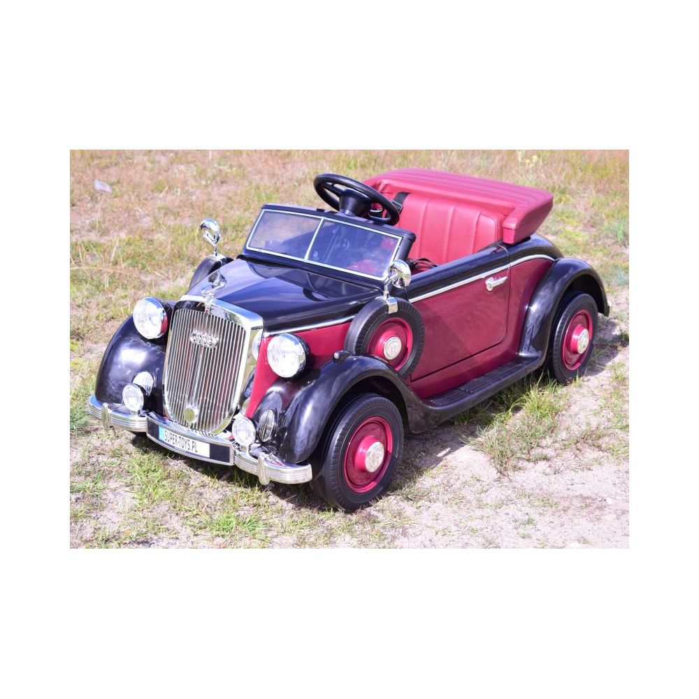 ORIGINALUS „AUDI HORCH“ VAIKAMS IR TĖVAMS, SKIRTAS IKI 100 KG, 2×200 W, 24 V/JE1005