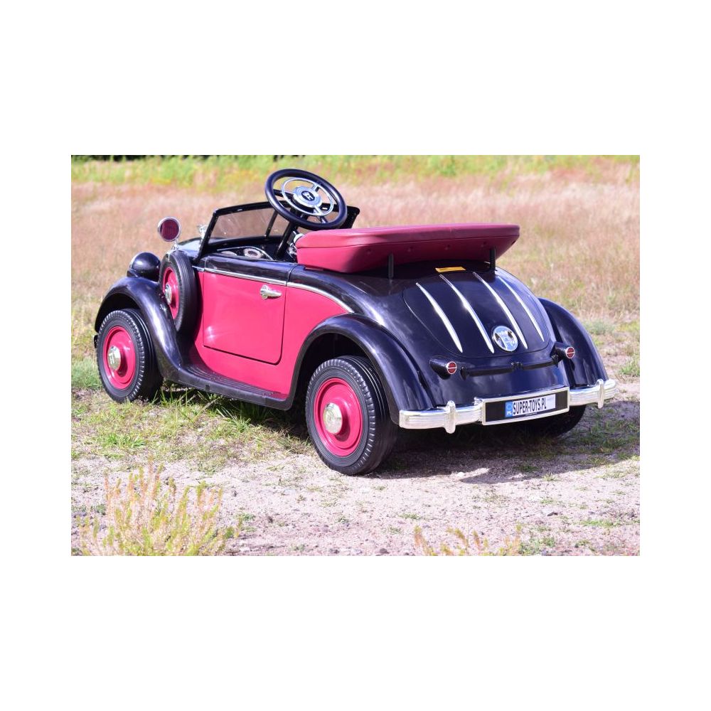 ORIGINALUS „AUDI HORCH“ VAIKAMS IR TĖVAMS, SKIRTAS IKI 100 KG, 2×200 W, 24 V/JE1005