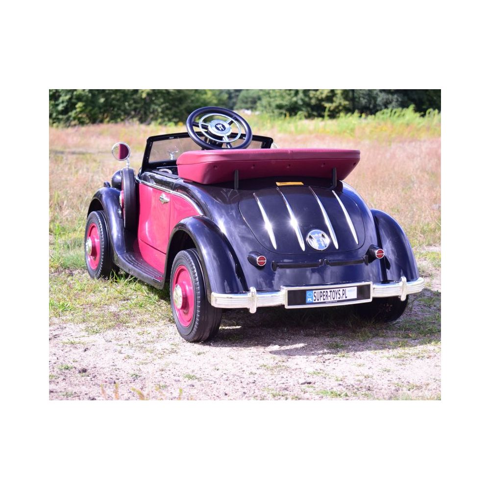 ORIGINALUS „AUDI HORCH“ VAIKAMS IR TĖVAMS, SKIRTAS IKI 100 KG, 2×200 W, 24 V/JE1005