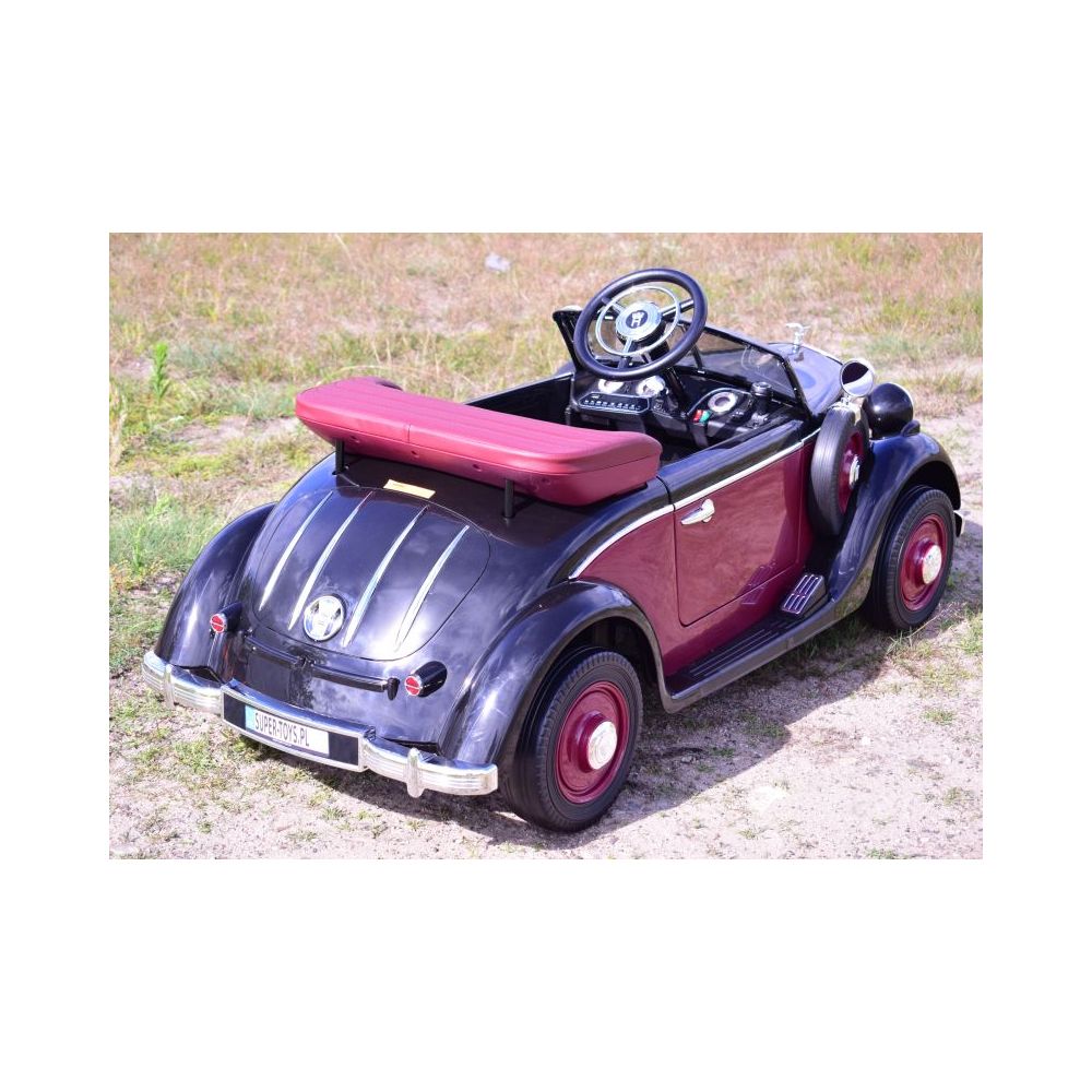 ORIGINALUS „AUDI HORCH“ VAIKAMS IR TĖVAMS, SKIRTAS IKI 100 KG, 2×200 W, 24 V/JE1005