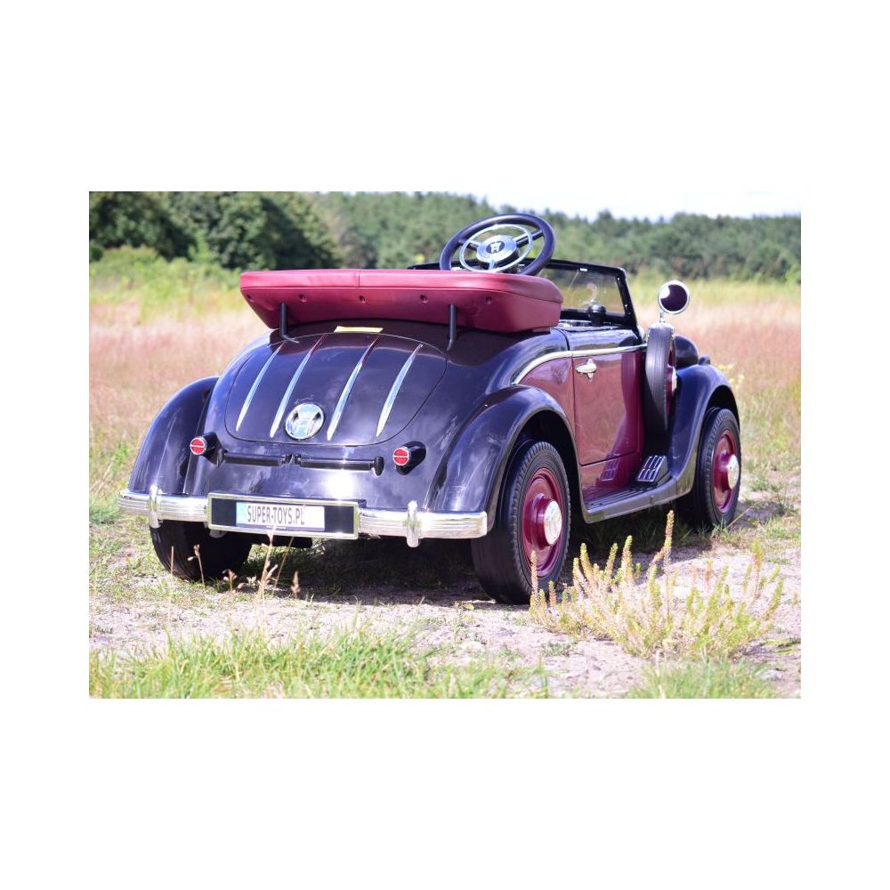 ORIGINALUS „AUDI HORCH“ VAIKAMS IR TĖVAMS, SKIRTAS IKI 100 KG, 2×200 W, 24 V/JE1005