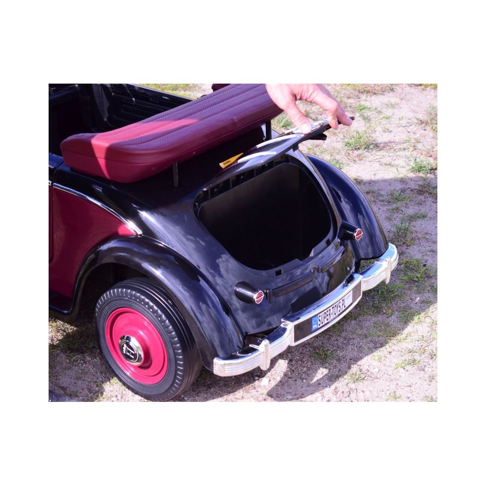 ORIGINALUS „AUDI HORCH“ VAIKAMS IR TĖVAMS, SKIRTAS IKI 100 KG, 2×200 W, 24 V/JE1005