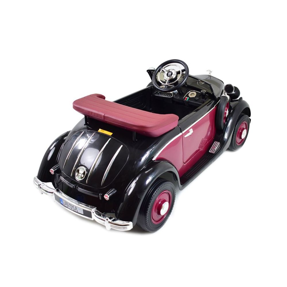 ORIGINALUS „AUDI HORCH“ VAIKAMS IR TĖVAMS, SKIRTAS IKI 100 KG, 2×200 W, 24 V/JE1005