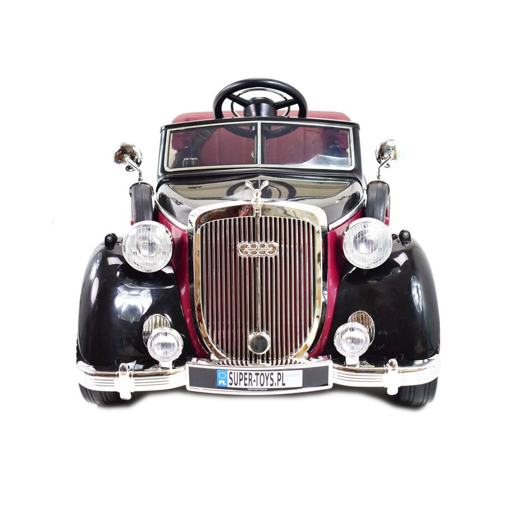 ORIGINALUS „AUDI HORCH“ VAIKAMS IR TĖVAMS, SKIRTAS IKI 100 KG, 2×200 W, 24 V/JE1005