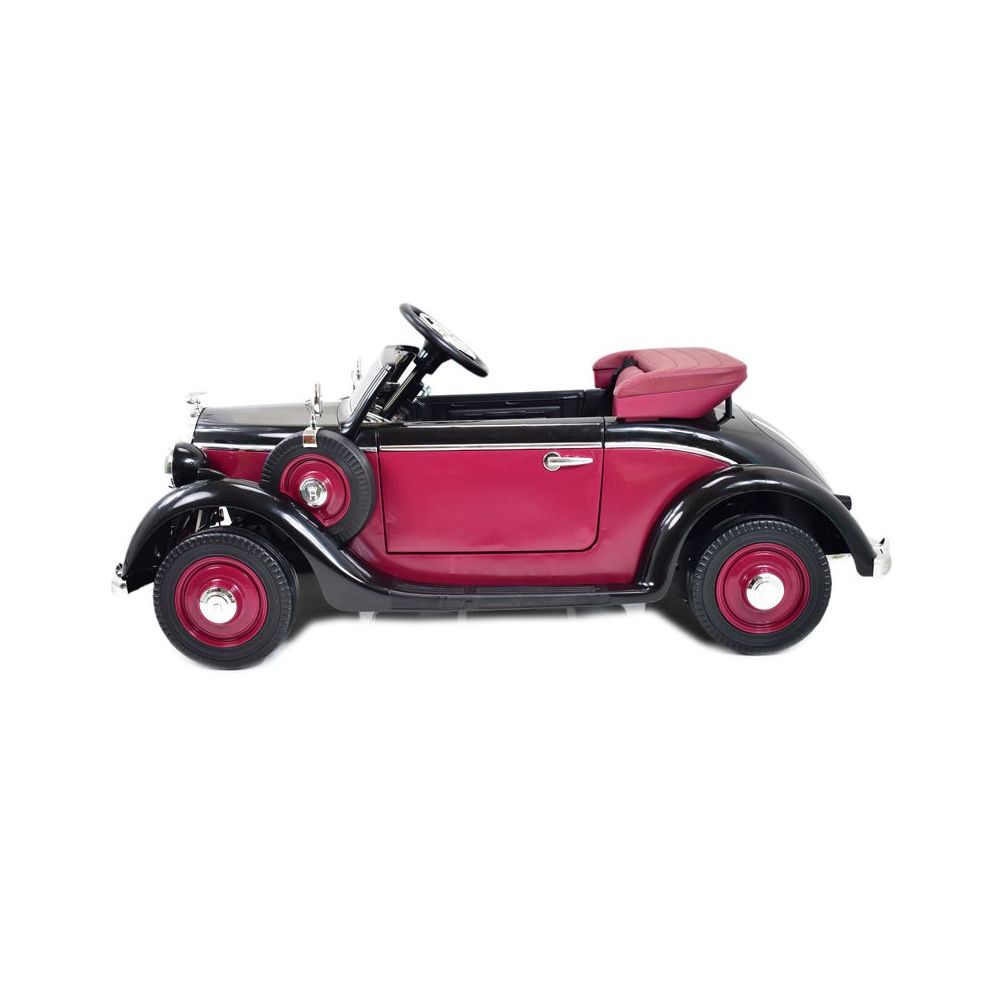 ORIGINALUS „AUDI HORCH“ VAIKAMS IR TĖVAMS, SKIRTAS IKI 100 KG, 2×200 W, 24 V/JE1005