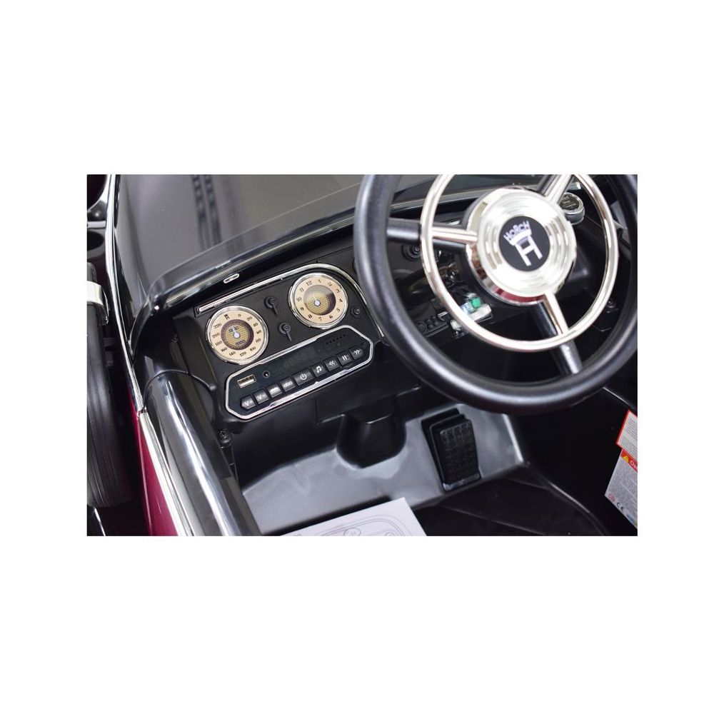 ORIGINALUS „AUDI HORCH“ VAIKAMS IR TĖVAMS, SKIRTAS IKI 100 KG, 2×200 W, 24 V/JE1005