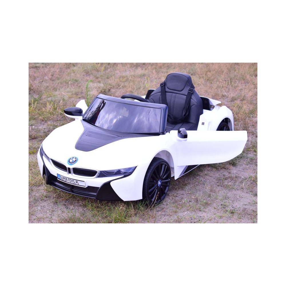ORYGINALNE BMW I8 - MIĘKKIE KOŁA, MIĘKKIE SIEDZENIE/JE1001