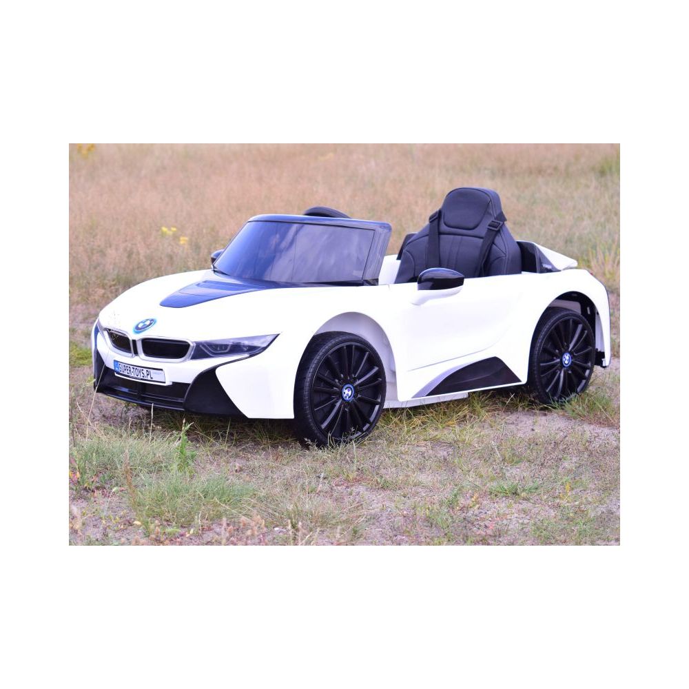 ORYGINALNE BMW I8 - MIĘKKIE KOŁA, MIĘKKIE SIEDZENIE/JE1001