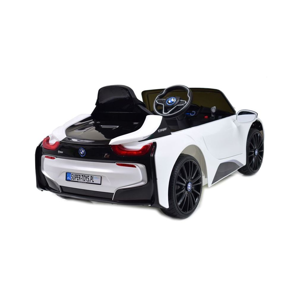 ORYGINALNE BMW I8 - MIĘKKIE KOŁA, MIĘKKIE SIEDZENIE/JE1001