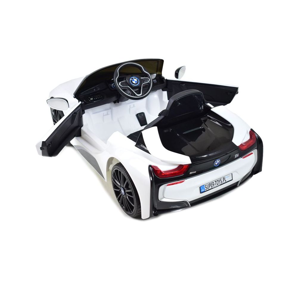 ORYGINALNE BMW I8 - MIĘKKIE KOŁA, MIĘKKIE SIEDZENIE/JE1001