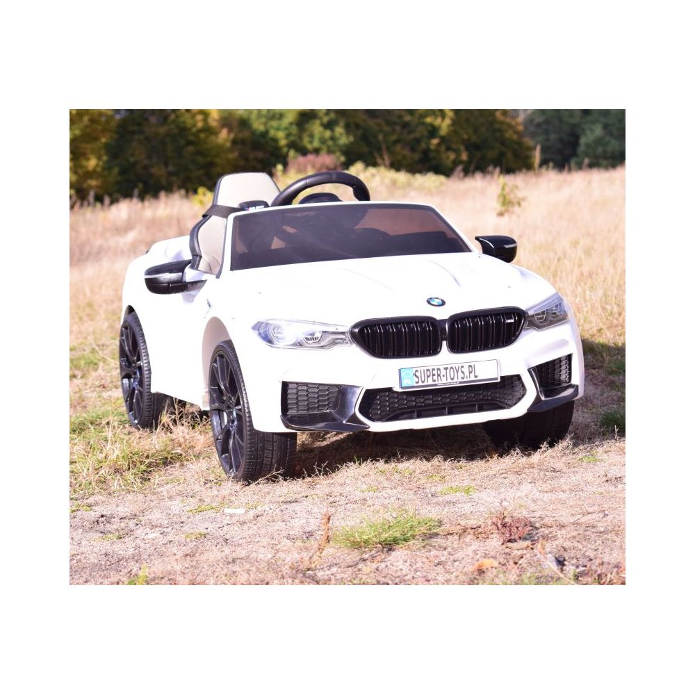 ORYGINALNE BMW M5 24V Z FUNKCJĄ DRIFTU - MIĘKKIE KOŁA, MIĘKKIE SIEDZENIE /SX2118