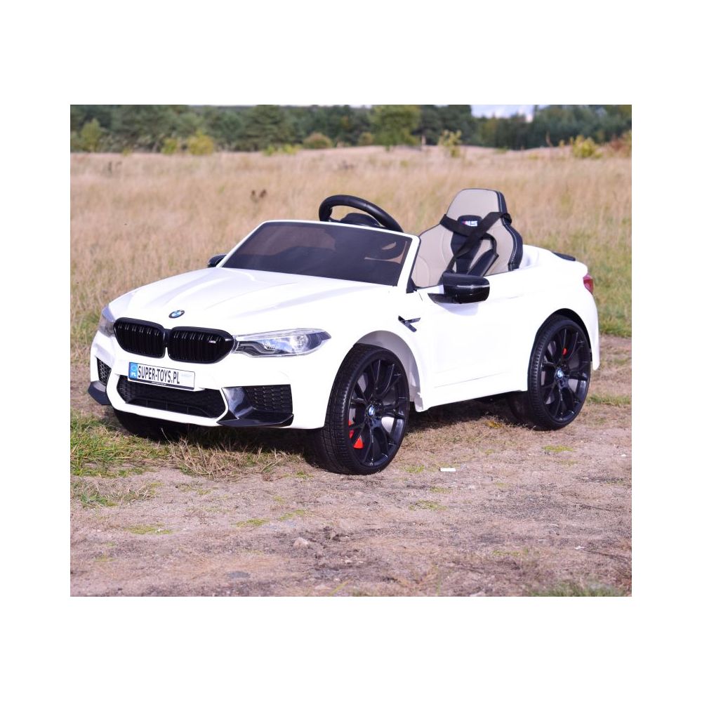 ORYGINALNE BMW M5 24V Z FUNKCJĄ DRIFTU - MIĘKKIE KOŁA, MIĘKKIE SIEDZENIE /SX2118
