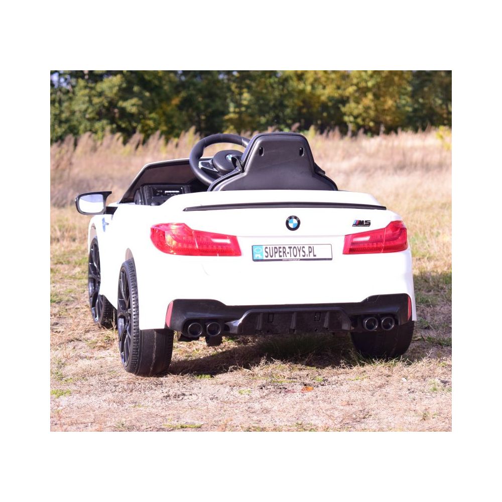 ORYGINALNE BMW M5 24V Z FUNKCJĄ DRIFTU - MIĘKKIE KOŁA, MIĘKKIE SIEDZENIE /SX2118