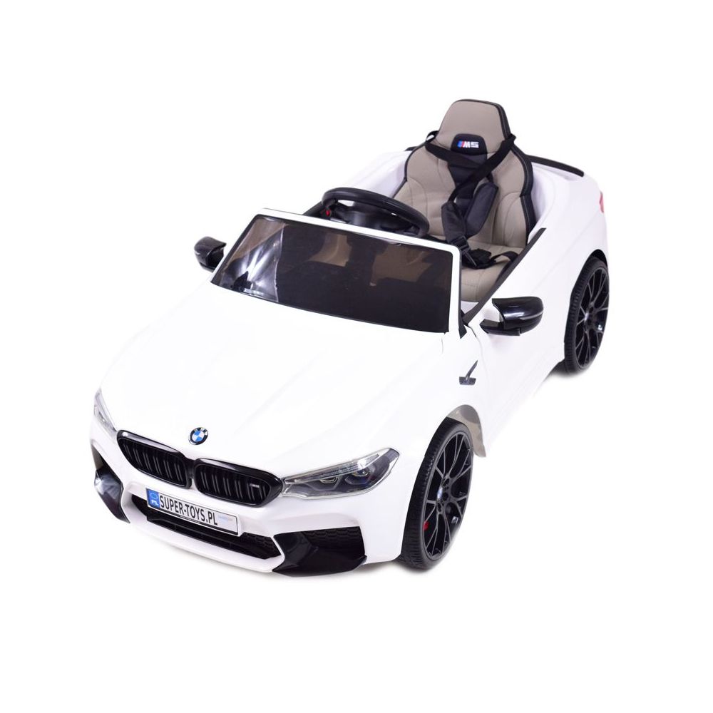 ORYGINALNE BMW M5 24V Z FUNKCJĄ DRIFTU - MIĘKKIE KOŁA, MIĘKKIE SIEDZENIE /SX2118