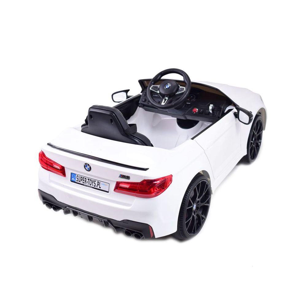 ORYGINALNE BMW M5 24V Z FUNKCJĄ DRIFTU - MIĘKKIE KOŁA, MIĘKKIE SIEDZENIE /SX2118