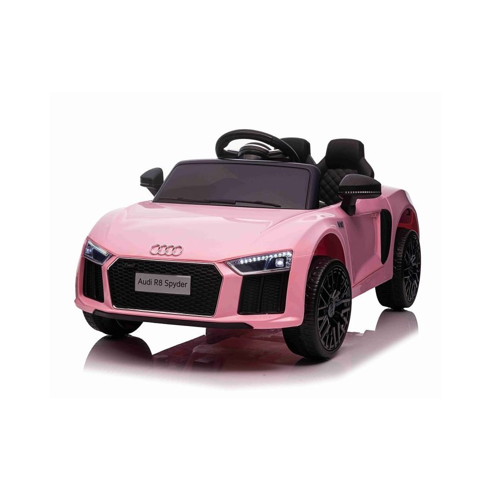 NAUJAUSIOS ORIGINALŪS „AUDI R8“ SU LICENCIJA: MINKŠTOS SĖDYNĖS, MINKŠTI RATAI, PUIKI KOKYBĖ / HL1818