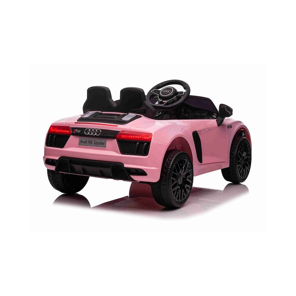 NAUJAUSIOS ORIGINALŪS „AUDI R8“ SU LICENCIJA: MINKŠTOS SĖDYNĖS, MINKŠTI RATAI, PUIKI KOKYBĖ / HL1818