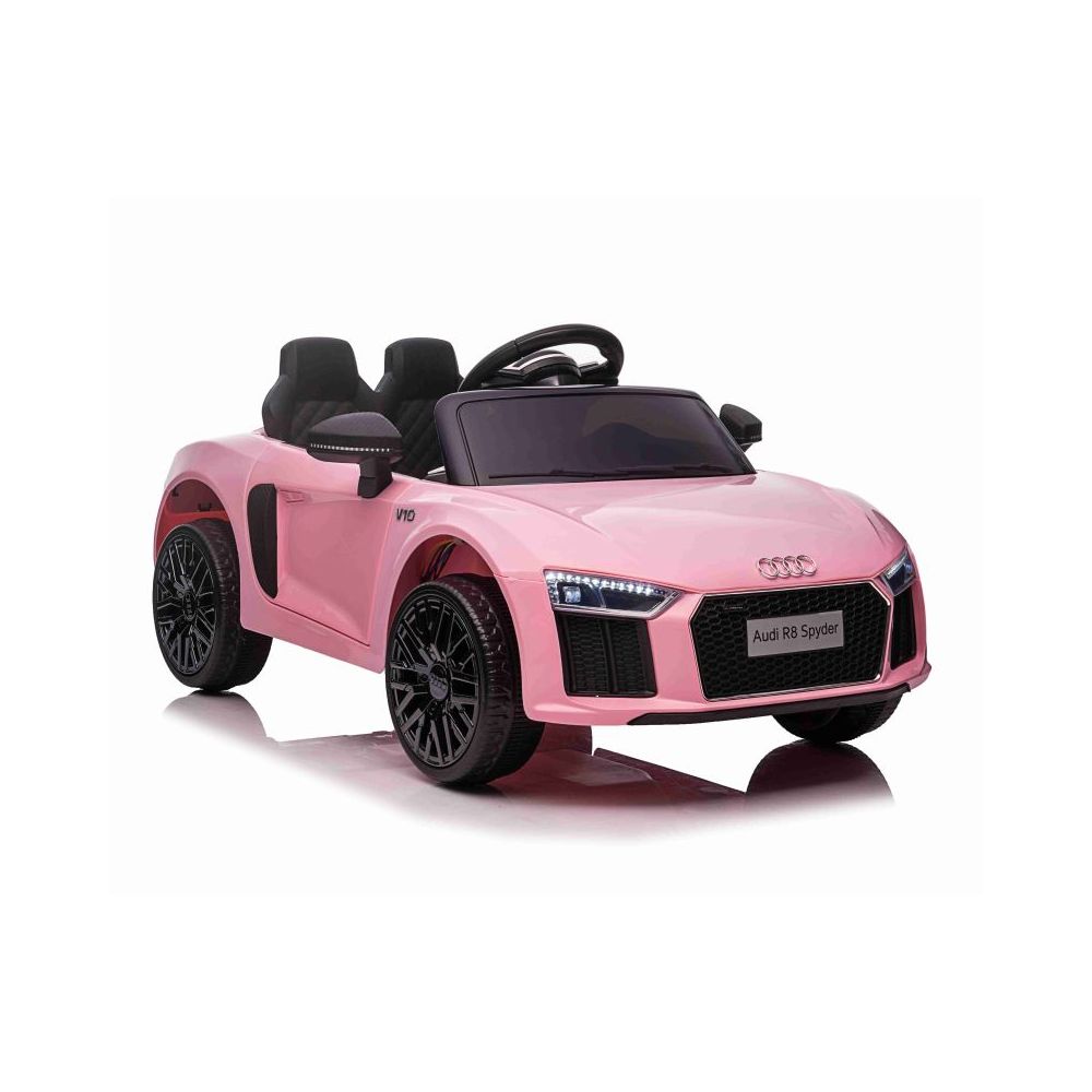NAUJAUSIOS ORIGINALŪS „AUDI R8“ SU LICENCIJA: MINKŠTOS SĖDYNĖS, MINKŠTI RATAI, PUIKI KOKYBĖ / HL1818