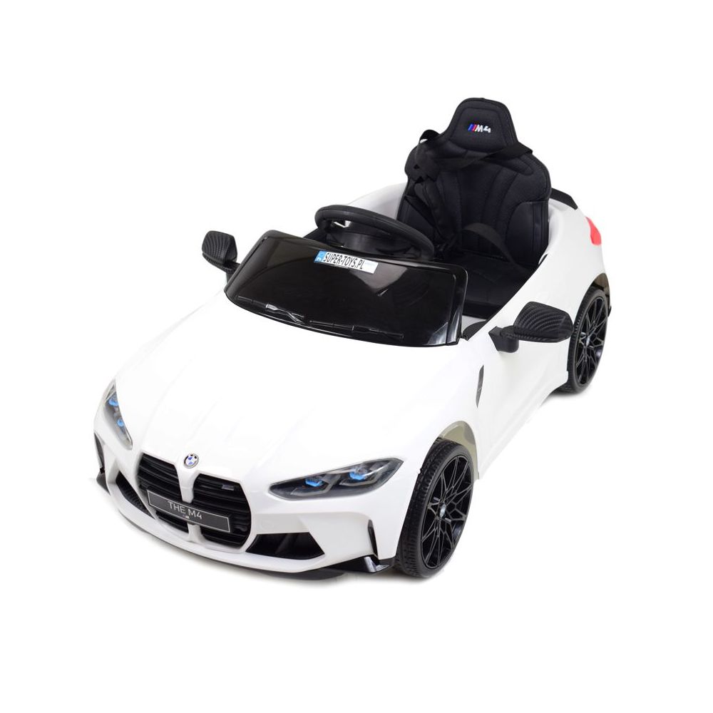 ORIGINALUS „BMW M4“, MINKŠTI RATAI, MINKŠTA SĖDYNĖ, VISOS PAPILDOMOS FUNKCIJOS / SX2418