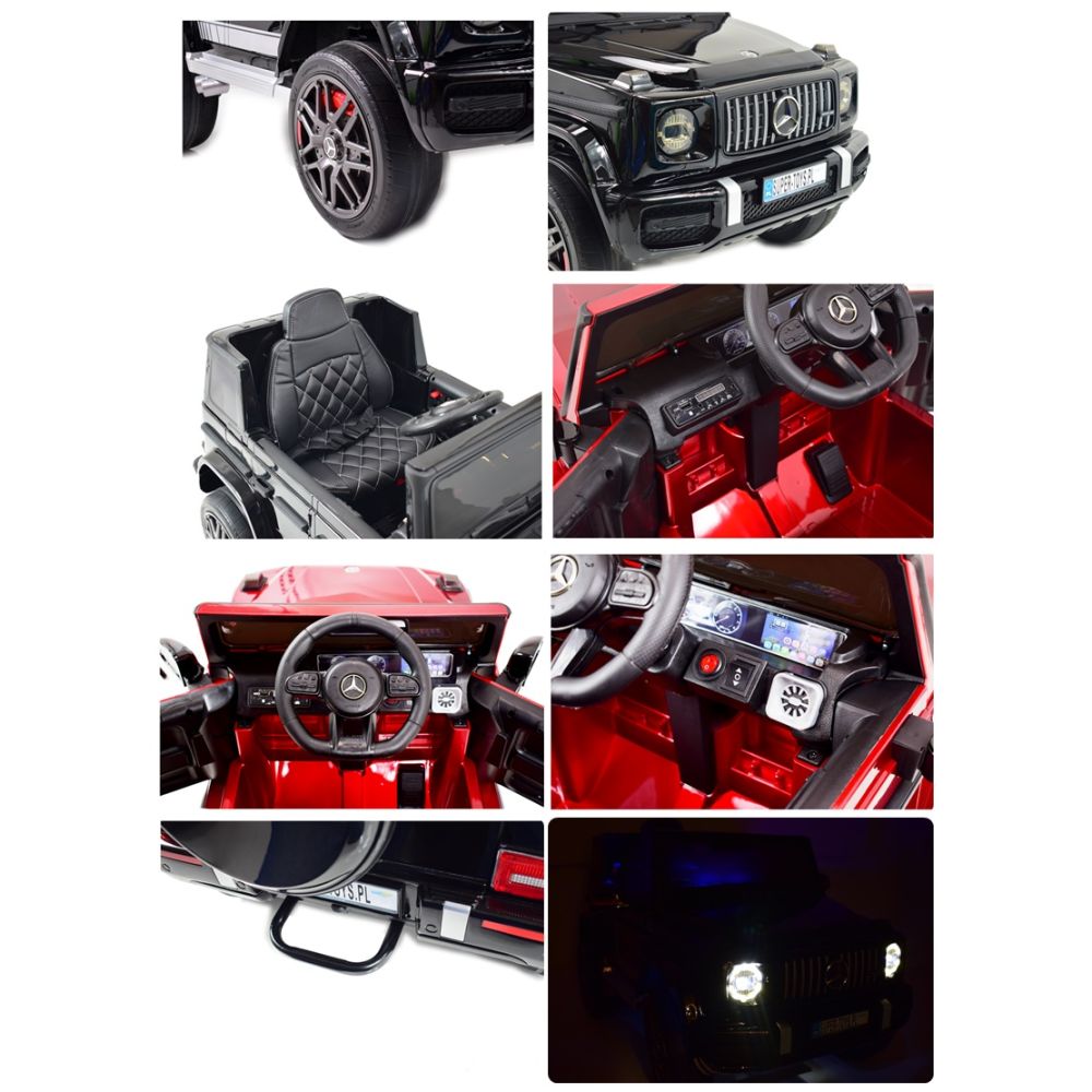 MERCEDES G63 AMG, MIĘKKIE KOŁA EVA, MIĘKKIE SIEDZENIE FULL OPCJA/BBH0002
