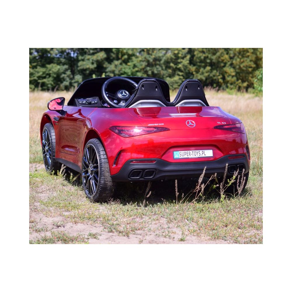 ORYGINALNY MERCEDES SL 63, PEŁEN WYPOSAŻENIE, LAKIER, 24 V JAKOŚĆ/DK-SL63