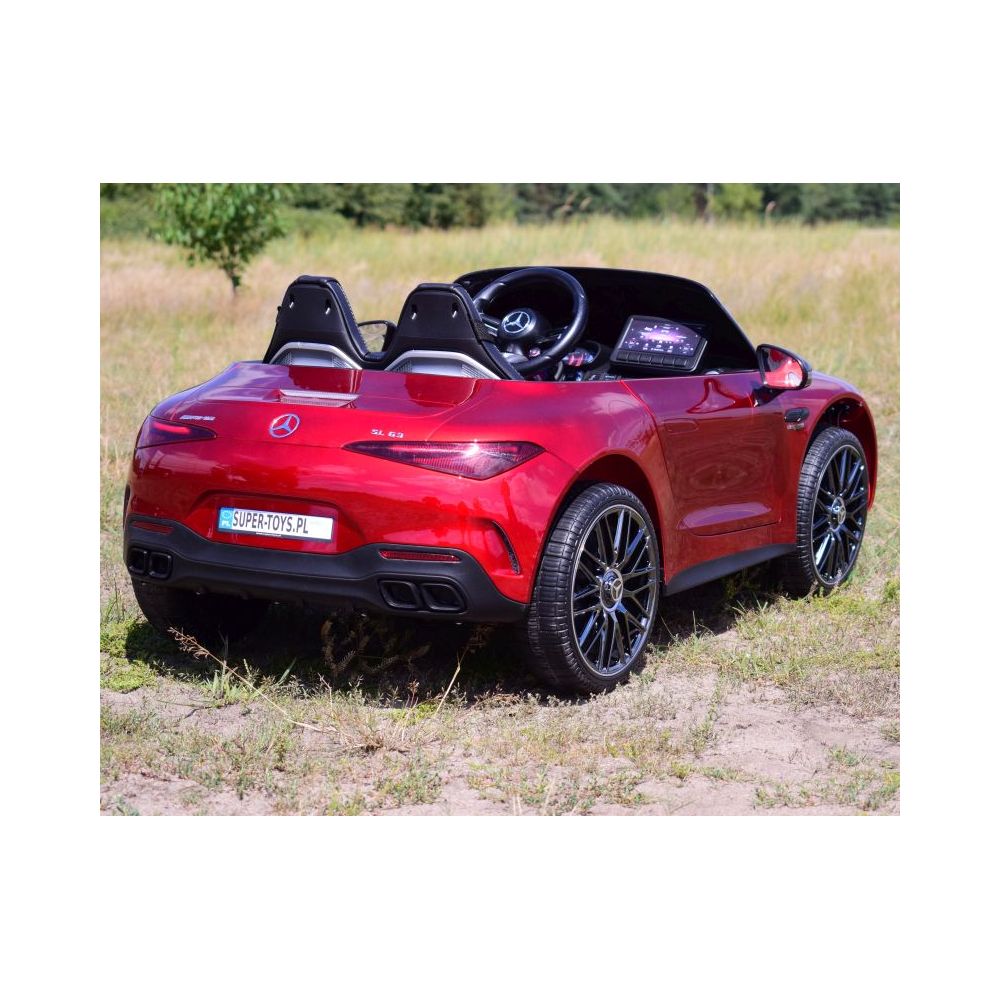 ORYGINALNY MERCEDES SL 63, PEŁEN WYPOSAŻENIE, LAKIER, 24 V JAKOŚĆ/DK-SL63