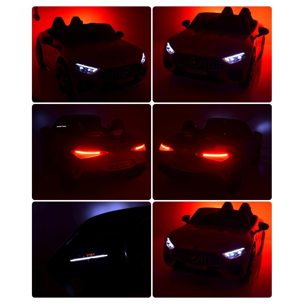 ORIGINALUS „MERCEDES SL 63“, SU VISU ĮRENGIMU, LAKU, 24 V KOKYBĖ/DK-SL63
