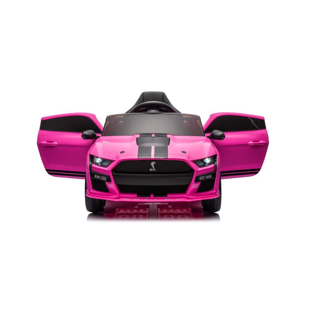 „FORD MUSTANG SHELBY GT500“ su akumuliatoriumi, minkštais ratais ir minkšta sėdyne / CH9969