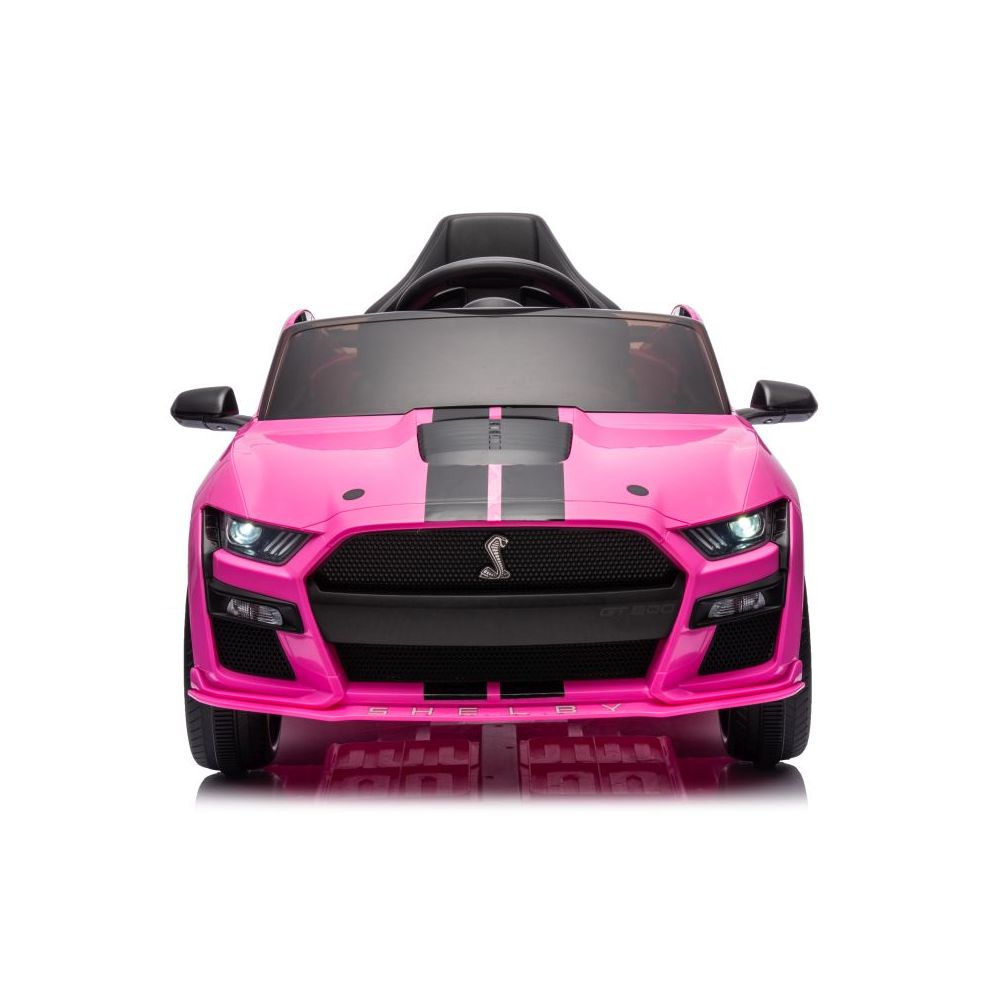 „FORD MUSTANG SHELBY GT500“ su akumuliatoriumi, minkštais ratais ir minkšta sėdyne / CH9969