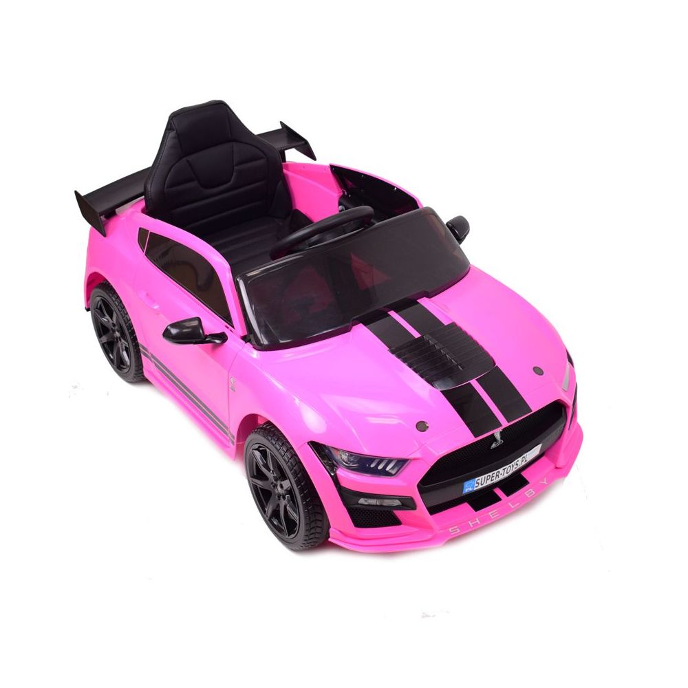 FORD MUSTANG SHELBY GT500 NA AKUMULATOR, MIĘKKIE KOŁA, MIĘKKIE SIEDZENIE/CH9969