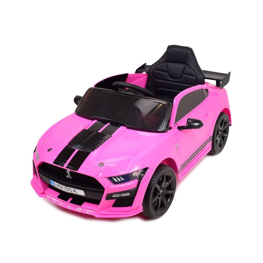 FORD MUSTANG SHELBY GT500 NA AKUMULATOR, MIĘKKIE KOŁA, MIĘKKIE SIEDZENIE/CH9969