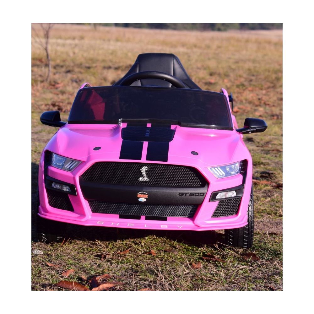 FORD MUSTANG SHELBY GT500 NA AKUMULATOR, MIĘKKIE KOŁA, MIĘKKIE SIEDZENIE/CH9969