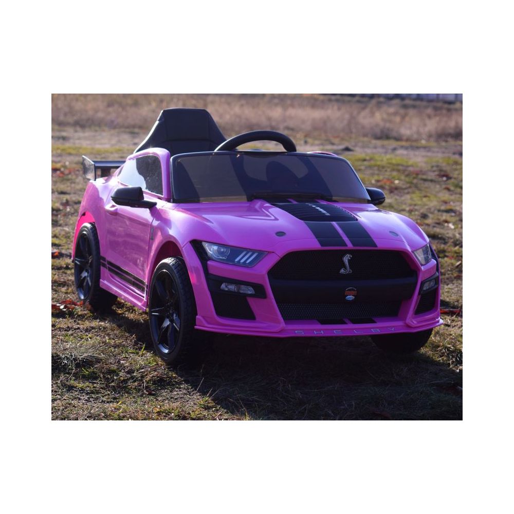 FORD MUSTANG SHELBY GT500 NA AKUMULATOR, MIĘKKIE KOŁA, MIĘKKIE SIEDZENIE/CH9969