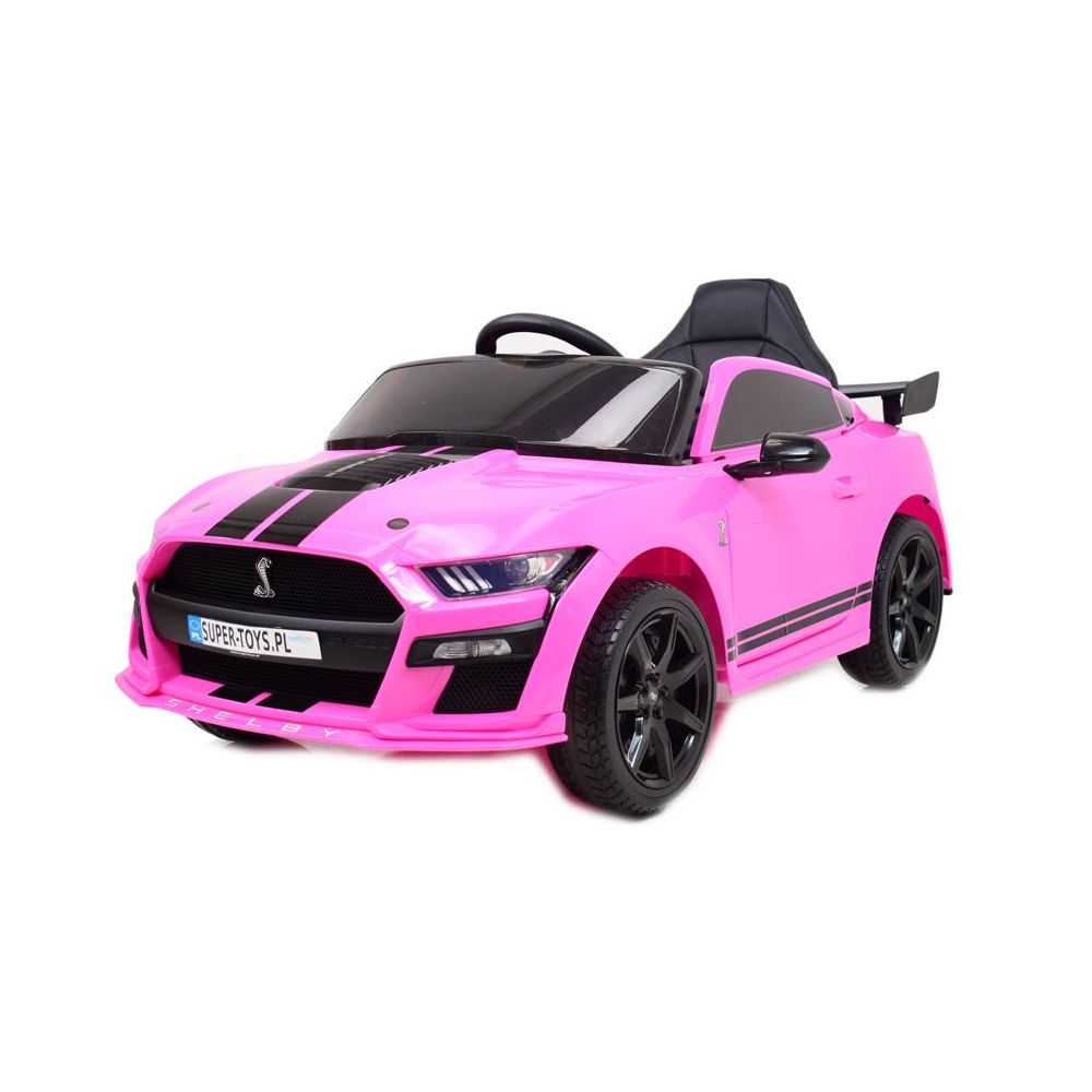FORD MUSTANG SHELBY GT500 NA AKUMULATOR, MIĘKKIE KOŁA, MIĘKKIE SIEDZENIE/CH9969
