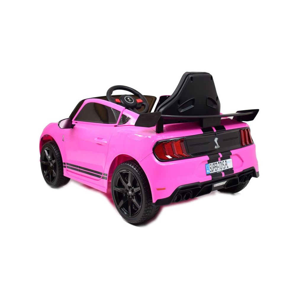 FORD MUSTANG SHELBY GT500 NA AKUMULATOR, MIĘKKIE KOŁA, MIĘKKIE SIEDZENIE/CH9969