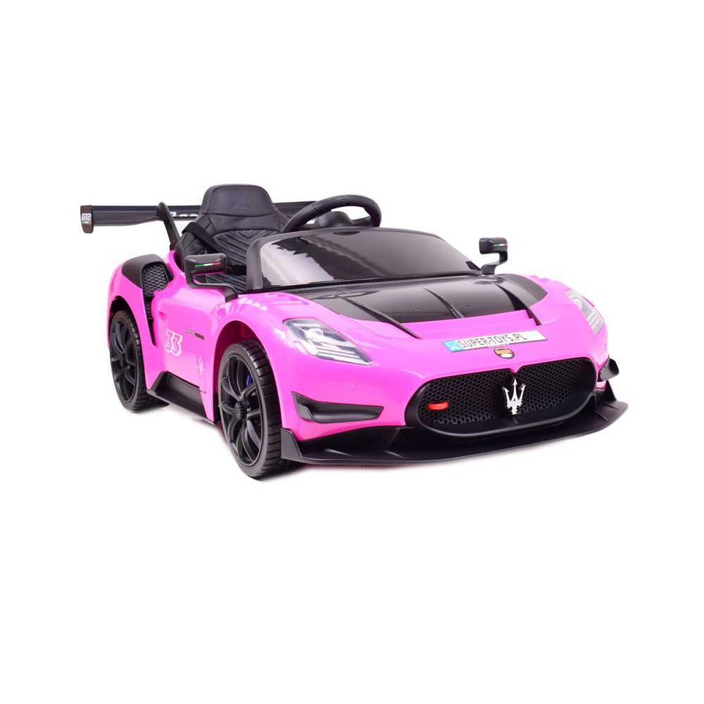„MASERATI GT2“ SU AKUMULIATORIUMI, MINKŠTOS RATAI, MINKŠTA SĖDYNĖ – PUIKI TRANSPORTO PRIEMONĖ/QLS-8601