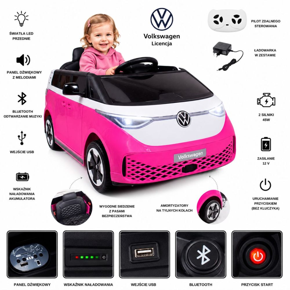 „Volkswagen ID Buzz“ su akumuliatoriumi