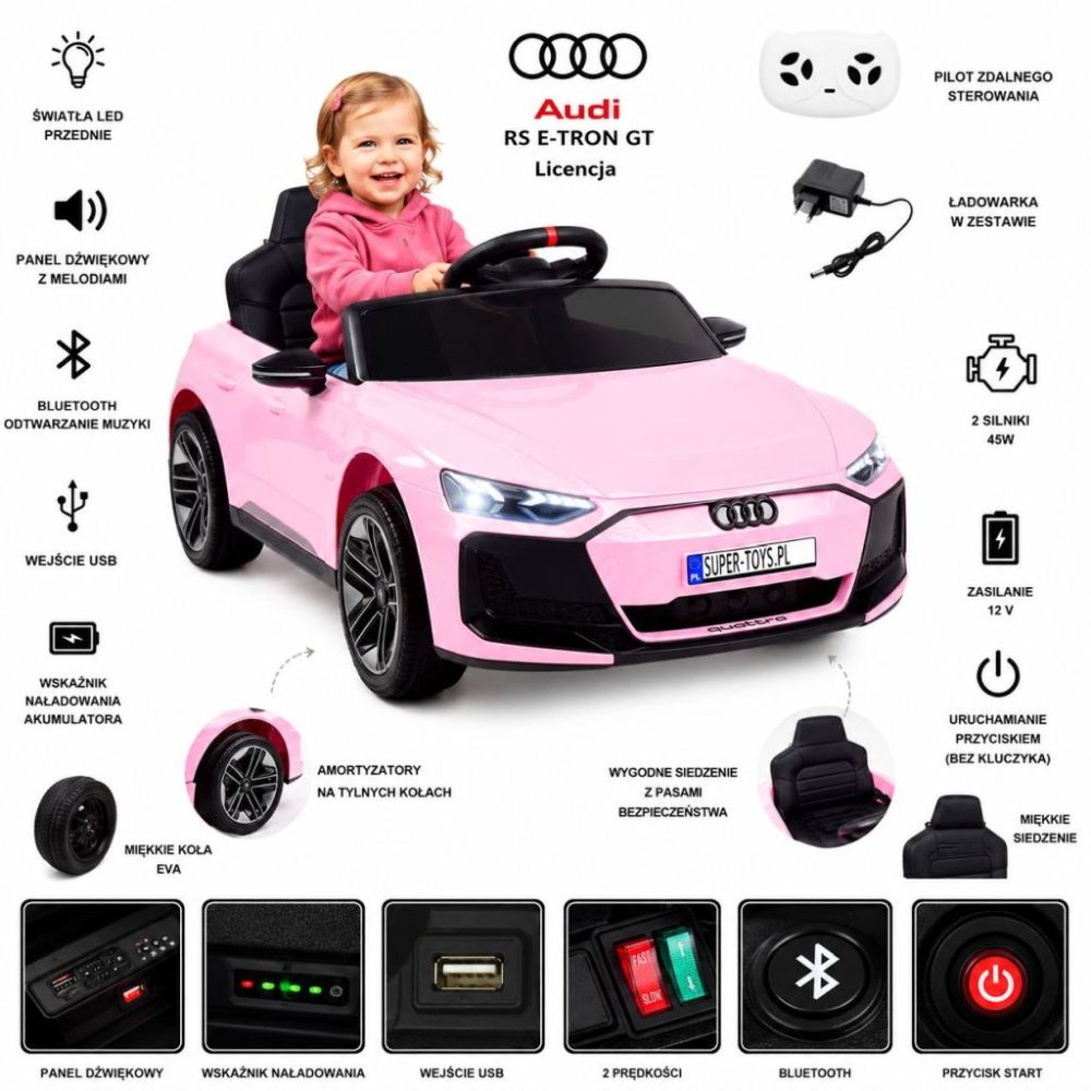 Audi RS e-tron GT na akumulator w najlepszej wersji/TR2505
