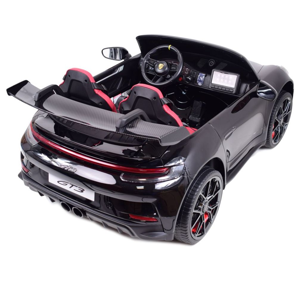 Milžiniškas „Porsche 911 GT3“ su 560 W, 24 V akumuliatoriumi, tyliais „MUTE“ varikliais, dažais / DK-P911