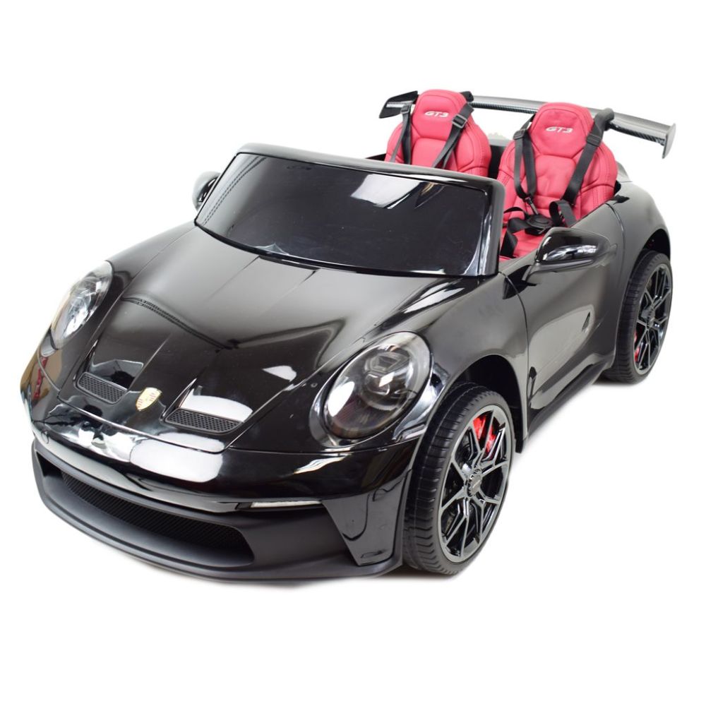 Milžiniškas „Porsche 911 GT3“ su 560 W, 24 V akumuliatoriumi, tyliais „MUTE“ varikliais, dažais / DK-P911