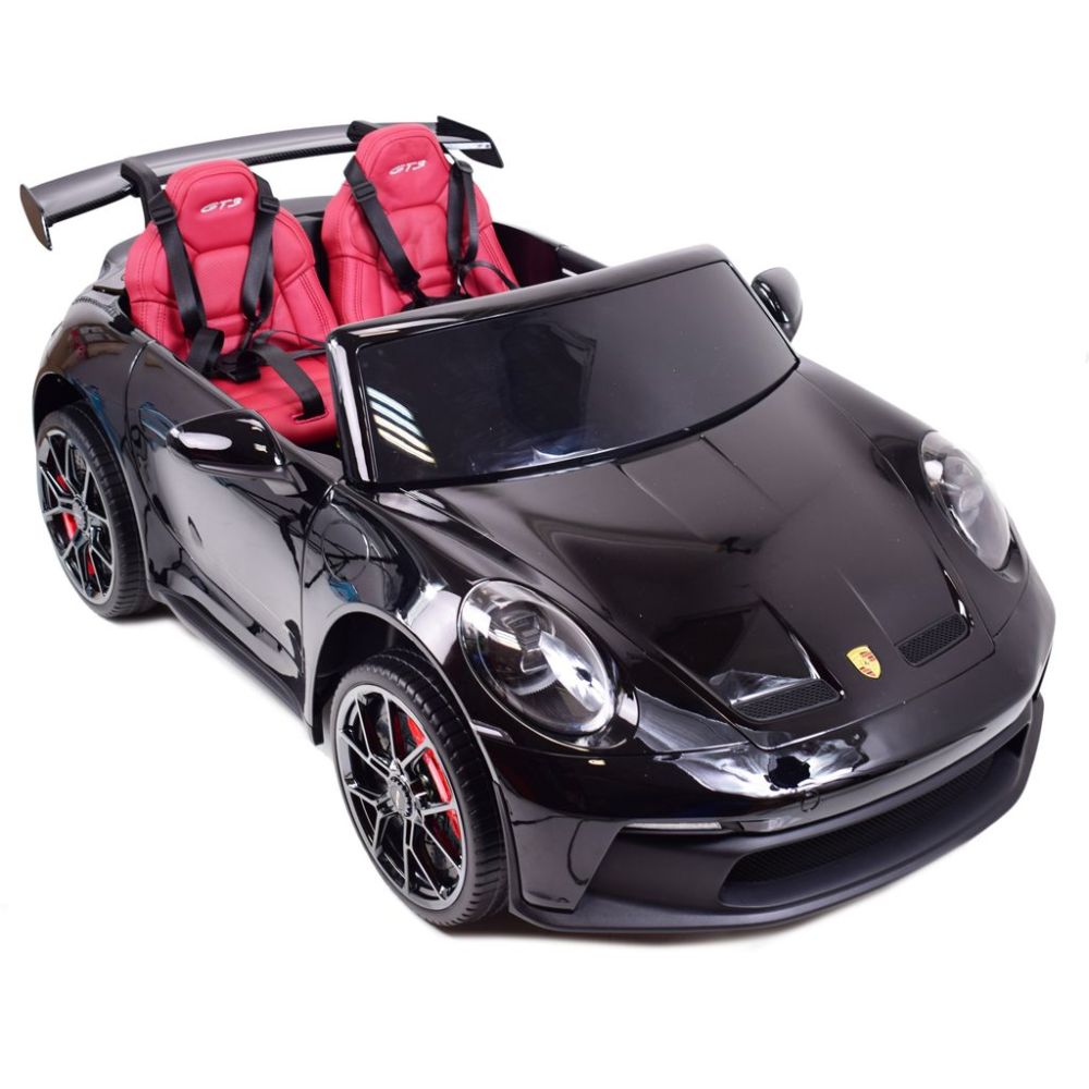 Milžiniškas „Porsche 911 GT3“ su 560 W, 24 V akumuliatoriumi, tyliais „MUTE“ varikliais, dažais / DK-P911