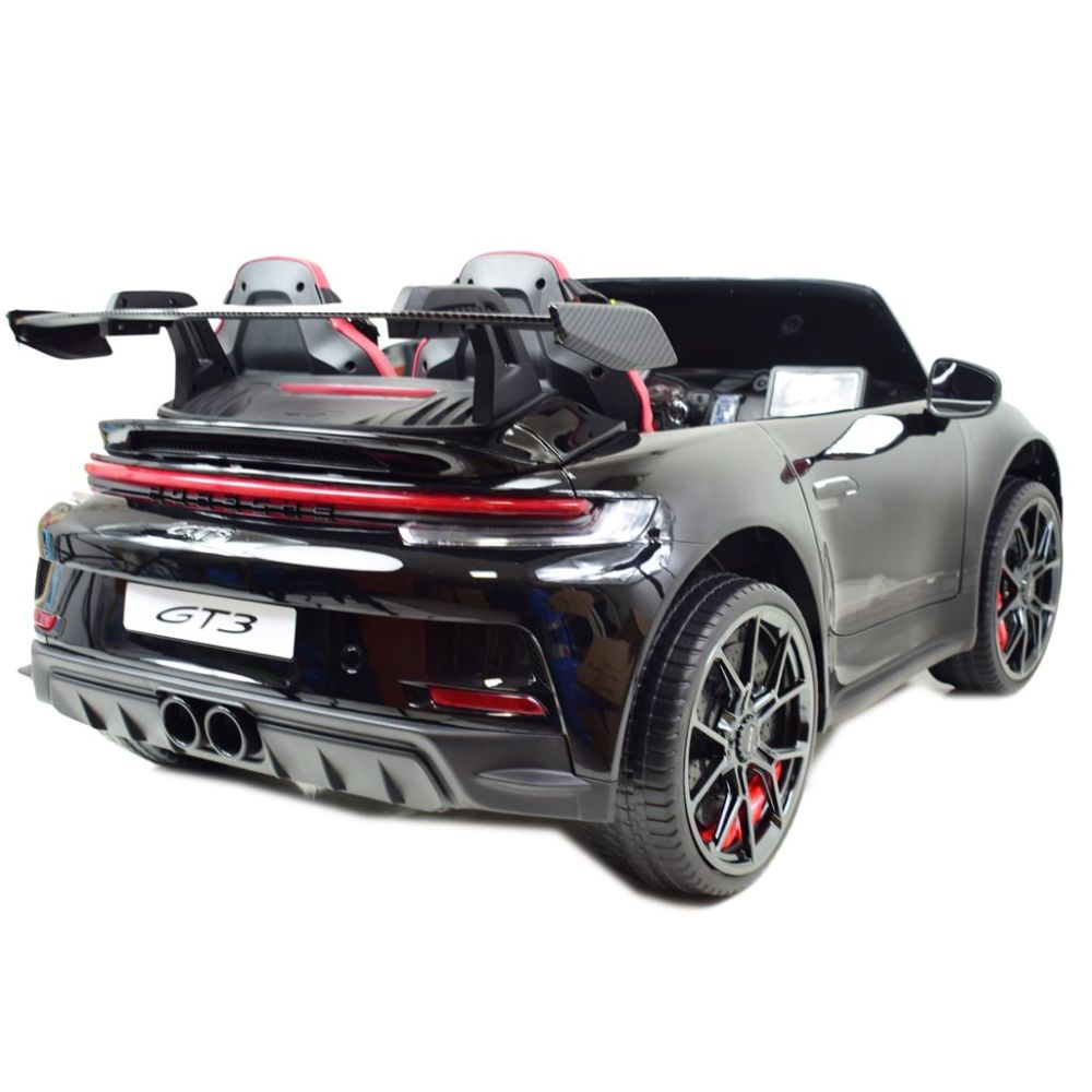 Milžiniškas „Porsche 911 GT3“ su 560 W, 24 V akumuliatoriumi, tyliais „MUTE“ varikliais, dažais / DK-P911